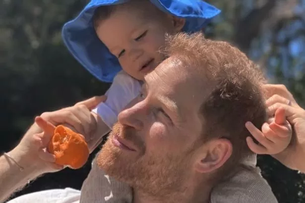 Prince Harry spotted with lookalike son Prince Archie on fun day out in now-deleted snap