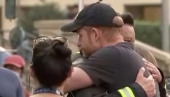 Prince Harry's sudden move while meeting LA fire victims with Meghan speaks volumes