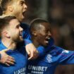 Rangers squeeze into Europa League last-16 after sinking Union SG