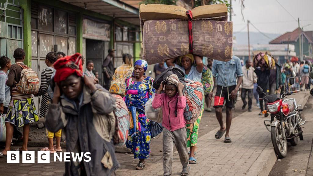 Rebels say they have taken DR Congo city as thousands flee