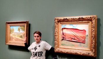 Relaxe de la militante écologiste qui avait recouvert d’un autocollant un tableau de Monet au Musée d’Orsay