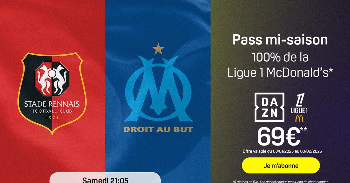 Rennes - OM streaming : regardez le match en direct avec ce bon plan ultime