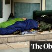 Rough sleepers offered emergency shelter as UK temperatures plummet