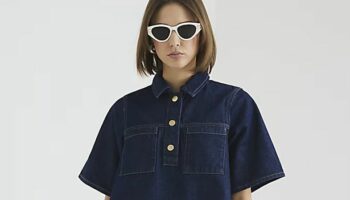 Shoppers 'need' River Island's £38 denim smock dress that's 'so flattering'