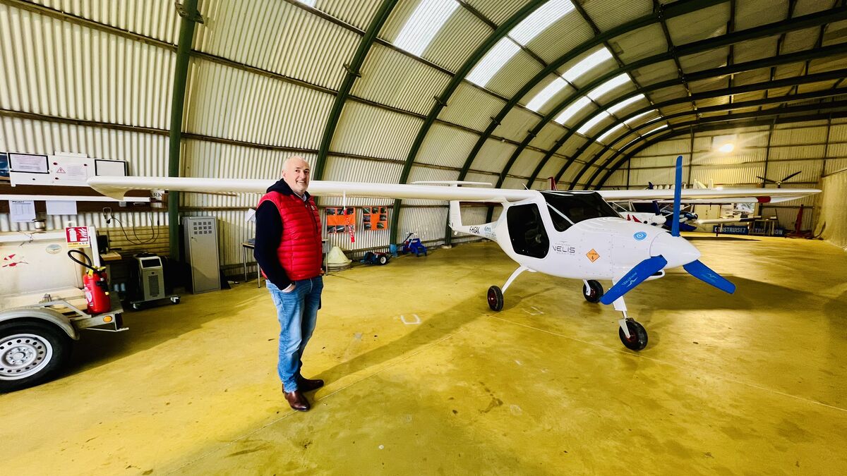 Silencieux, économe, 45 minutes d’autonomie... l’aéroclub d’Evreux joue les pionniers en testant l’avion électrique