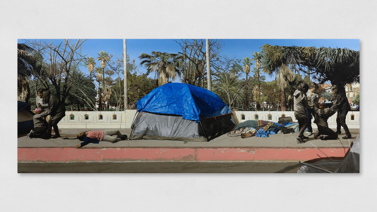 « Six mois de ma vie partis en fumée » : une œuvre du peintre Guillaume Bresson détruite dans les feux de Los Angeles