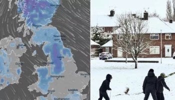 Snow radar shows everywhere it's snowing in Britain NOW as UK wakes up to 9 inches