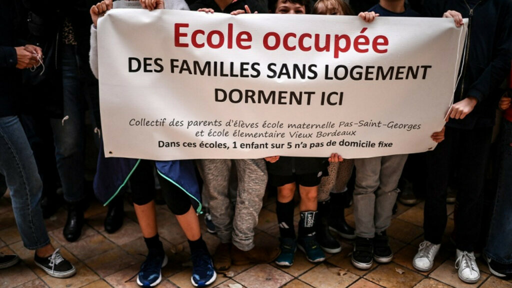 Solidarité: À Strasbourg, une école occupée pour des élèves sans abri