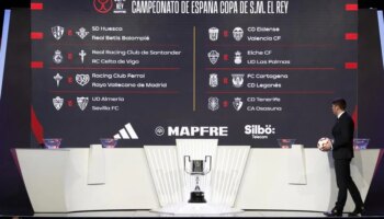 Sorteo Copa del Rey, en directo: cruces, emparejamientos y partidos del Real Madrid, Barcelona, Atlético y el resto de equipos en octavos de final hoy