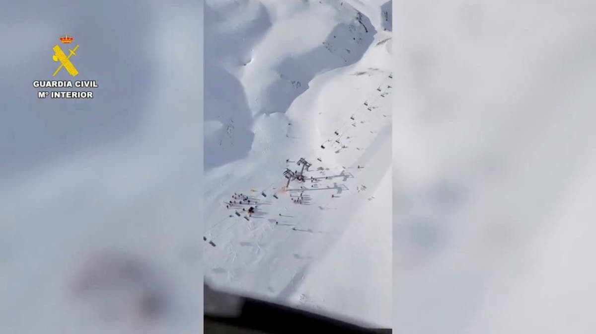 Spain ski accident: At least 30 people injured as chair lift collapses in Astún resort