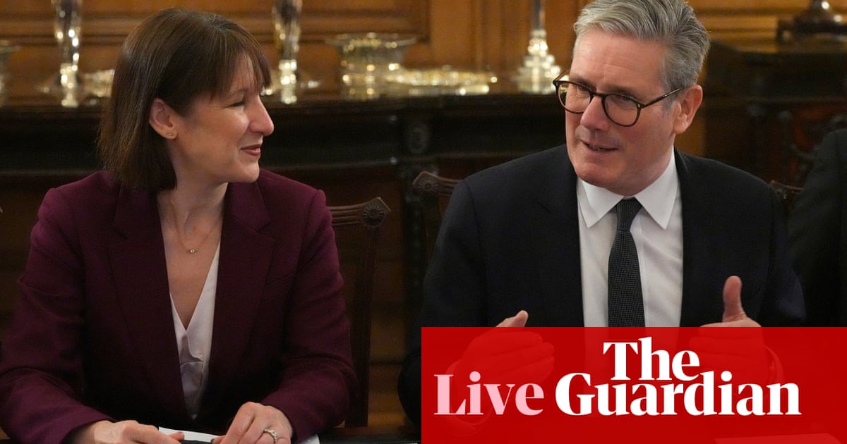 Starmer says Reeves doing ‘fantastic job’ as CBI president slams impact of her budget decisions – UK politics live