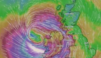 Storm Eowyn live tracker - follow storm to see when it will hit England, Scotland and Wales