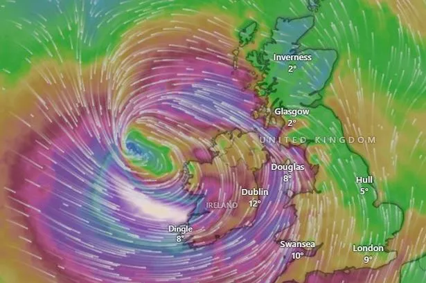 Storm Eowyn sets wind speed record as 114mph gales recorded and deadly weather chaos begins