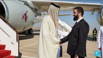 Syrie : l'émir du Qatar à Damas, première visite d'un chef d'État au nouveau dirigeant syrien