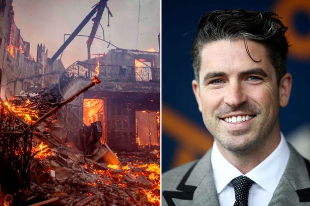 TV presenter Scott Tweedie takes in 12 people amid the destructive LA fires