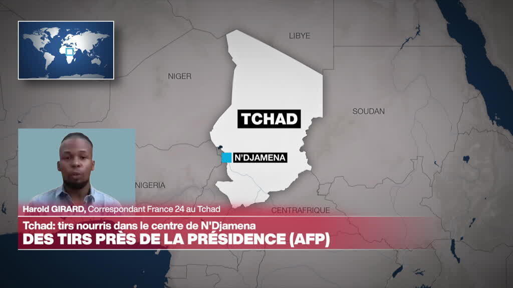 Tchad : des tirs entendus "à l'intérieur du palais présidentiel" à N'Djamena