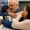 Tears of joy as four emotional Israeli soldiers taken hostage by Hamas are reunited with their families 477 days after being kidnapped - as 200 Palestinians including 120 serving life for deadly attacks are freed by Israel 