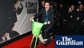 Timothée Chalamet’s red-carpet ride adds to Lime bikes’ ‘fashion credentials’