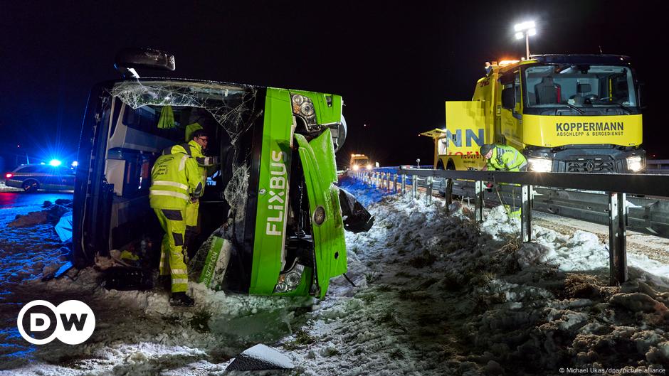 Tödlicher Flixbus-Unfall: Waren Wind und Glätte Schuld?