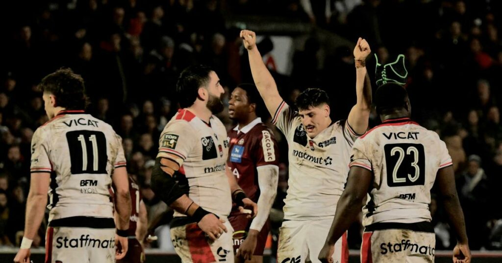 Top 14 : Lyon signe l’exploit de la journée en s’imposant sur la pelouse de l’UBB