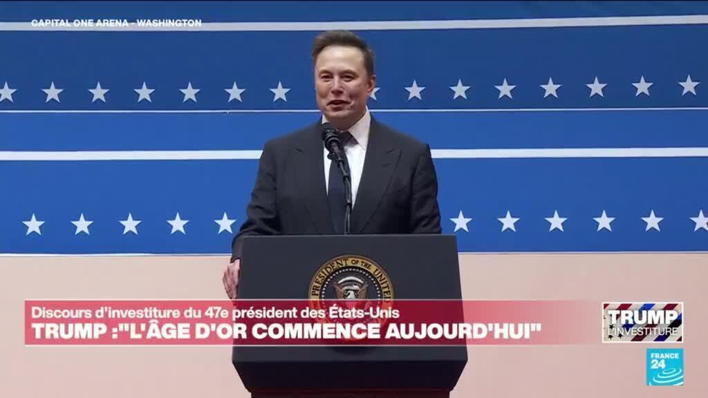 "Très enthousiaste", Elon Musk s'adresse aux partisans de Donald Trump