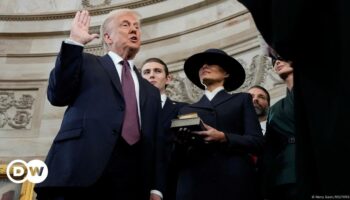 Trump declares 'golden age of America' in inaugural address