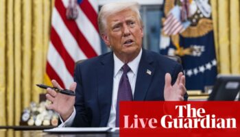 Trump orders paid leave for federal diversity staff and threatens China sanctions – US politics live