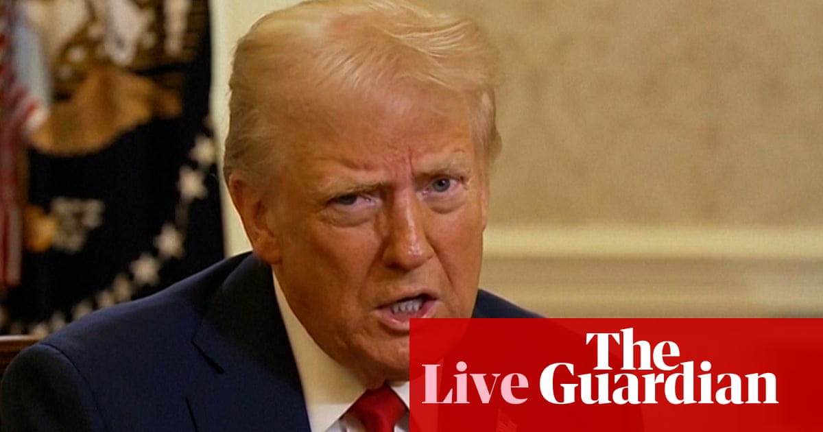 Trump suggests it was a mistake for Biden not to pardon himself – US politics live