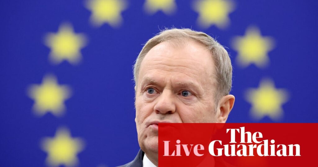 Tusk tells Europeans ‘keep your heads high’ but warns ‘time of comfort is over’ – Europe live