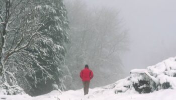 UK snow: Weather maps show exact date 12 HOUR Arctic blast will bring '5cm per hour'