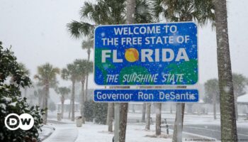 US: Deep freeze hits Florida, Louisiana