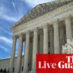 US supreme court rules TikTok must be sold or will be banned by Sunday – live