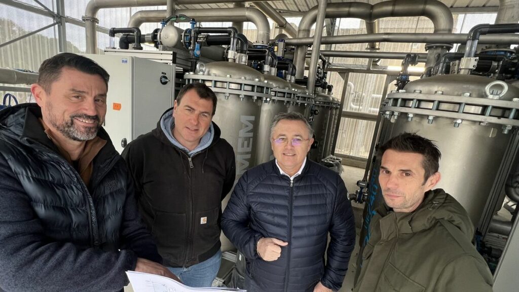 « Un super projet » : à Saint-Cyprien, l’usine de purification d’eau brute en service en février