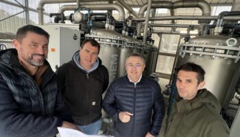 « Un super projet » : à Saint-Cyprien, l’usine de purification d’eau brute en service en février