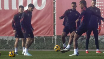 Vargas y Sow, novedades en la convocatoria del Sevilla para el partido ante el Valencia