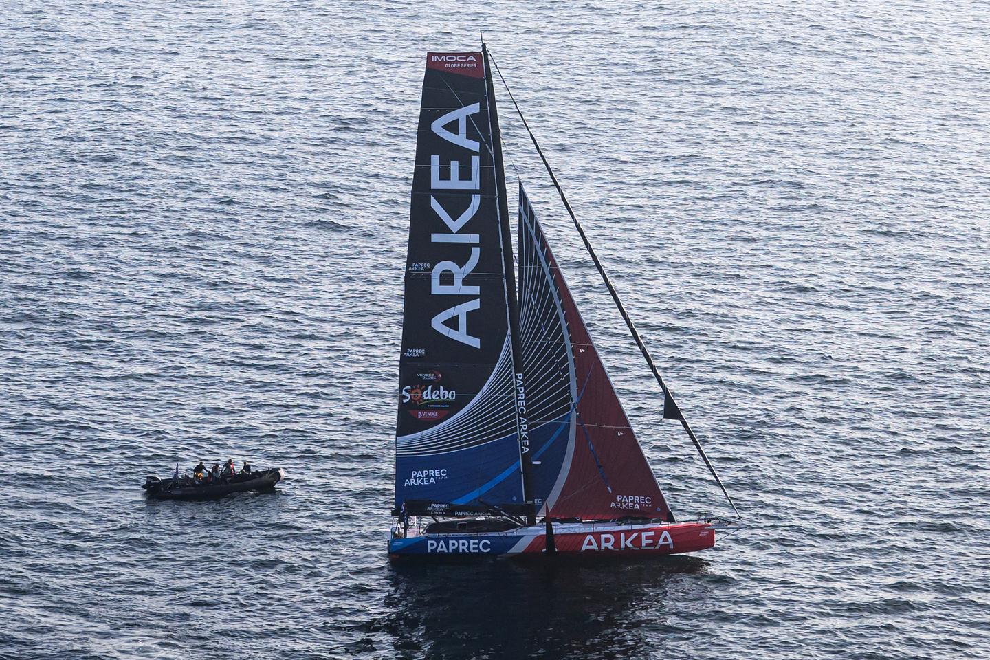 Vendée Globe : Yoann Richomme deuxième aux Sables-d’Olonne