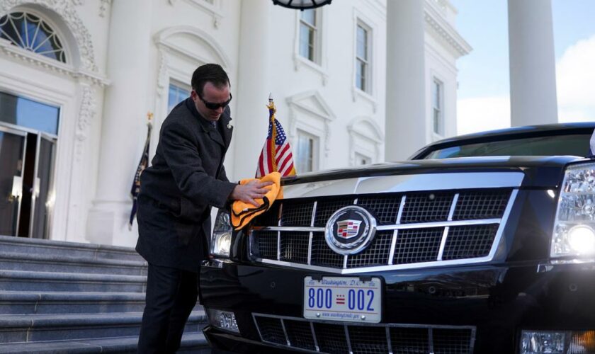 Vitres pare-balles, gaz lacrymogène, poche de sang... 5 choses à savoir sur la voiture présidentielle de Trump