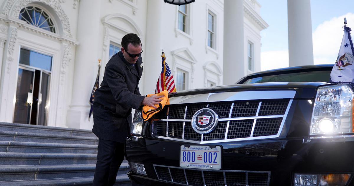 Vitres pare-balles, gaz lacrymogène, poche de sang... 5 choses à savoir sur la voiture présidentielle de Trump