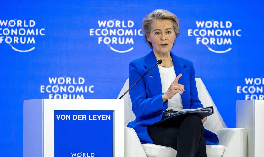 Von der Leyen tiende la mano de la UE a Trump, pero sin marginar a China: "Seremos pragmáticos. Europa debe cambiar su forma de actuar más allá de bloques y tabúes"