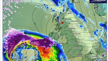 Weather maps show Storm Eowyn path as it blasts Brits with fierce wind, rain and snow