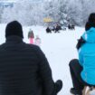 Rodler auf dem Fichtelberg. Foto: Sebastian Willnow/dpa