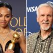 Zoe Saldaña reveals James Cameron sent her sweet message after Golden Globes win: ‘He believes in me’