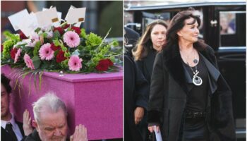 Linda Nolan laid to rest in sparkling pink coffin as sister Coleen and Shane Richie among mourners