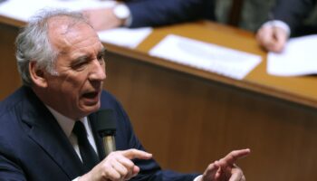 Le Premier ministre François Bayrou à l'Assemblée nationale, le 28 janvier 2025