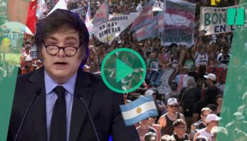 En Argentine, des manifestations massives après les propos de Javier Milei sur la diversité