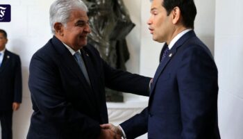 Besuch in Panama: Rubio diskutiert Chinas Präsenz im Panamakanal