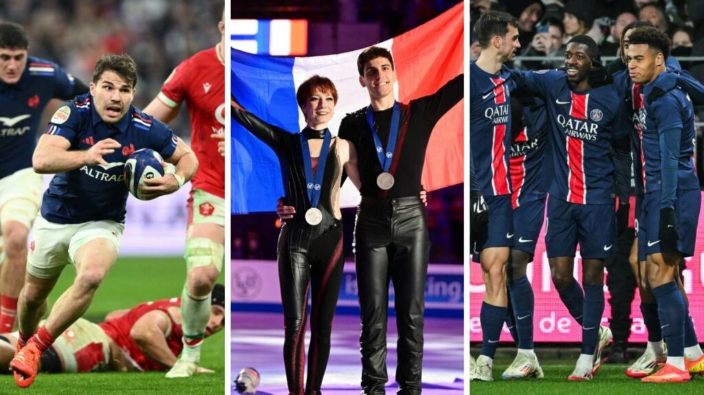 Le XV de France lance bien son Tournoi, la relève tricolore est assurée en danse sur glace, le PSG envoie un message... Le récap sport du week-end