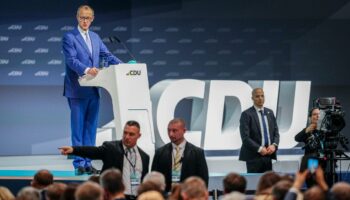 CDU-Parteitag: Union wird laut Friedrich Merz "niemals" mit AfD zusammenarbeiten