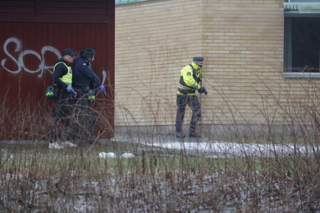 Five people shot at school in Sweden