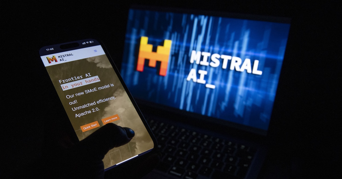 Mistral AI a conclu lundi 26 février un partenariat d'envergure avec la compagnie Microsoft, afin de diffuser son nouveau modèle, son plus puissant à ce jour et baptisé "Mistral Large".